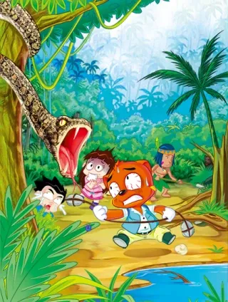 虹猫蓝兔漫画科学探险之寻找黄金城历险记